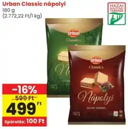 Spar Urban Classic nápolyi ajánlat