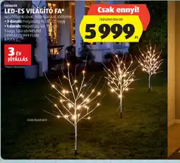 ALDI LED-ES VILÁGÍT FA ajánlat