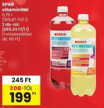 Spar SPAR vitaminital ajánlat