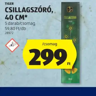 ALDI TIGER CSILLAGSZR ajánlat