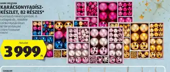 ALDI KARÁCSONYFADÍSZ-KÉSZLET ajánlat