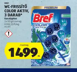 ALDI Bref WC-FRISSÍTŐ COLOR AKTIV ajánlat