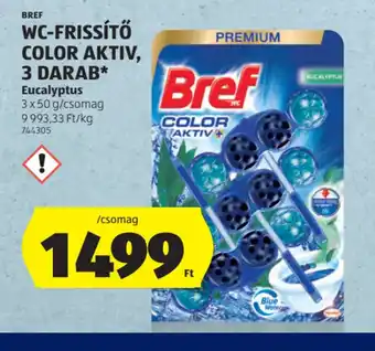 ALDI Bref WC-FRISSÍTŐ COLOR AKTIV ajánlat