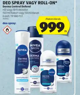 ALDI NIVEA DEO SPRAY VAGY ROLL-ON ajánlat