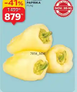 Auchan ÉTKEZÉSI PAPRIKA ajánlat