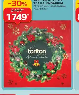 Auchan TARLTON ADVENTI TEA KALENDÁRIUM ajánlat