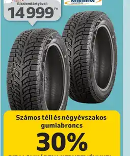 Auchan NORDEX TÉLI GUMIABRONCS ajánlat