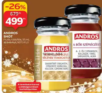Auchan ANDROS SHOT ajánlat