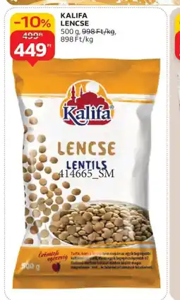 Auchan KALIFA LENCSE ajánlat