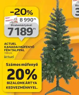 Auchan ACTUEL KANADAI MŰFENYŐ ajánlat