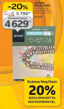 Auchan ACTUEL FÉNYFÜZÉR ajánlat