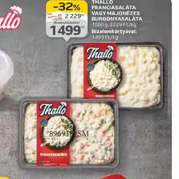 Auchan THALL FRANCIASALÁTA ajánlat