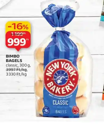 Auchan BIMBO BAGELS ajánlat