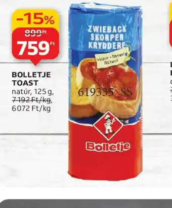 Auchan BOLLETJE TOAST ajánlat