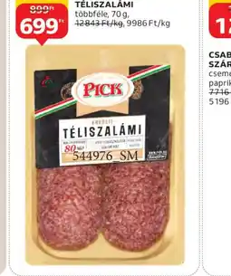 Auchan PICK SZELETELT TÉLISZALÁMI ajánlat