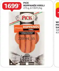 Auchan PICK ROPPANS VIRSLI ajánlat