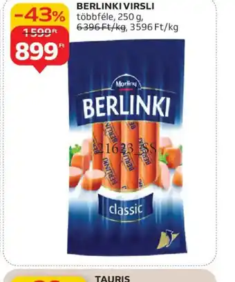 Auchan BERLINKI VIRSLI ajánlat