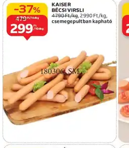 Auchan KAISER BÉCSI VIRSLI ajánlat