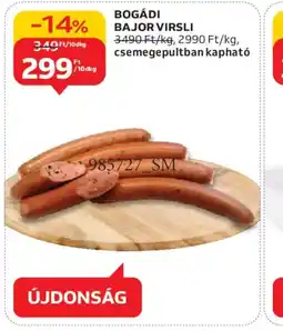 Auchan BOGÁDI BAJOR VIRSLI ajánlat