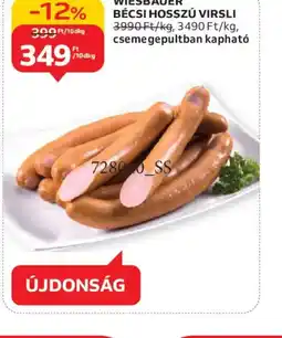 Auchan WIESBAUER BÉCSI HOSSZÚ VIRSLI ajánlat