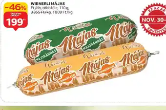 Auchan WIENERLI MÁJAS ajánlat