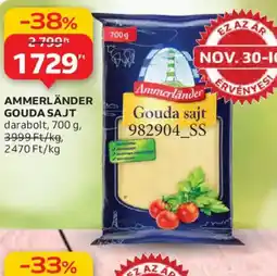 Auchan AMMERLÄNDER GOUDA SAJT ajánlat