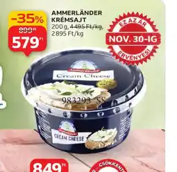 Auchan AMMERLÄNDER KREMSAJT ajánlat