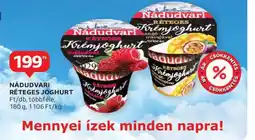Auchan NÁDUDVARI RÉTEGES JOGHURT ajánlat
