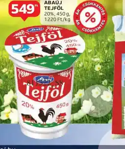 Auchan ABAÚJ TEJFÖL ajánlat