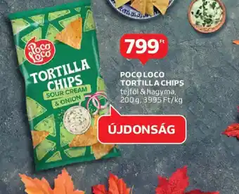 Auchan POCO LOCO TORTILLA CHIPS ajánlat