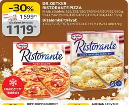 Auchan DR. OETKER RISTORANTE PIZZA ajánlat