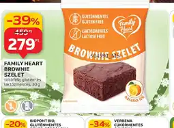 Auchan FAMILY HEART BROWNIE SZELET ajánlat