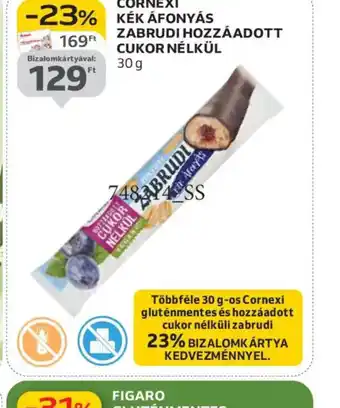 Auchan CORNEXI KÉK ÁFONYÁS ZABRUDI ajánlat