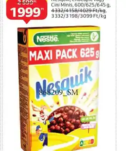 Auchan NESTLÉ GABONAPEHELY ajánlat