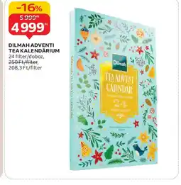 Auchan DILMAH ADVENTI TEA KALENDÁRIUM ajánlat
