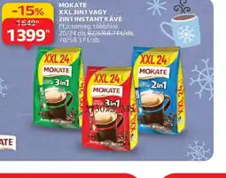 Auchan MOKATE XXL 3IN1 VAGY 2IN1 INSTANT KÁVÉ ajánlat