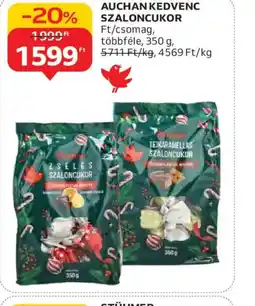 Auchan AUCHAN KEDVENC SZALONCUKOR ajánlat