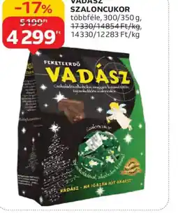 Auchan VADÁSZ SZALONCUKOR ajánlat
