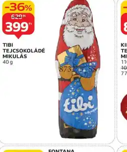 Auchan TIBI TEJCSOKOLÁDÉ MIKULÁS ajánlat