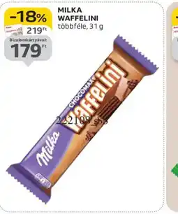 Auchan MILKA WAFFELINI ajánlat