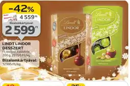 Auchan LINDT LINDOR DESSZERT ajánlat