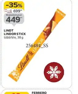 Auchan LINDT LINDOR STICK ajánlat