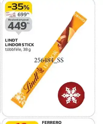 Auchan LINDT LINDOR STICK ajánlat