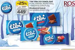 Auchan TIBI TÁBLÁS CSOKOLÁDÉ ajánlat