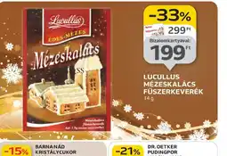 Auchan LUCULLUS MÉZESKALÁCS FŰSZERKEVERÉK ajánlat