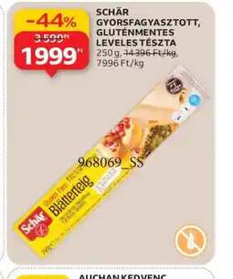 Auchan SCHÄR LEVELÉS TÉSZTA ajánlat
