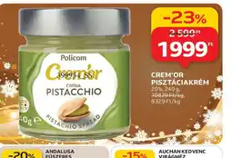 Auchan CREM'OR PISZTÁCIAKRÉM ajánlat