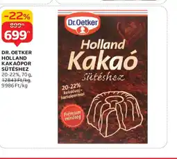 Auchan DR. OETKER HOLLAND KAKAPOR ajánlat
