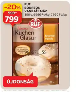 Auchan RUF BOURBON VANÍLIÁS MÁZ ajánlat