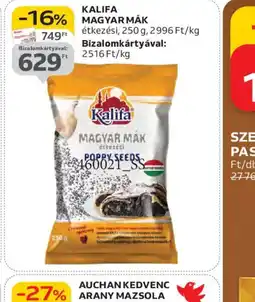 Auchan KALIFA MAGYAR MÁK ajánlat